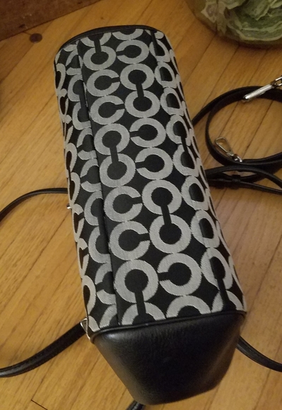 Coach Opt Art Madison EW Turnlock Satchel - Picture 9 of 10